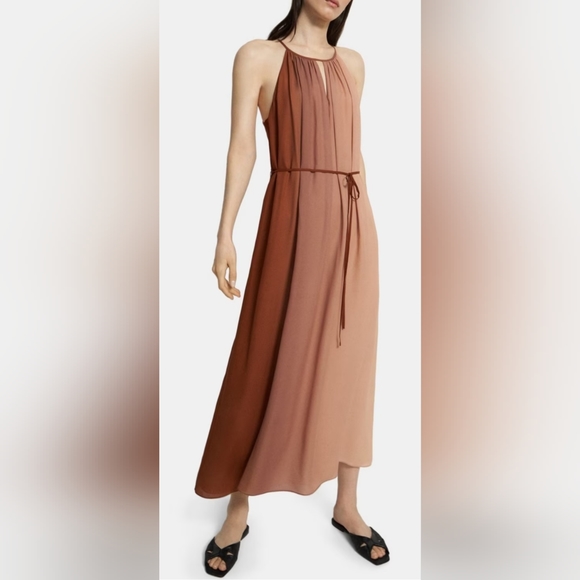 Theory Halter Maxi Dress - Picture 2 of 3